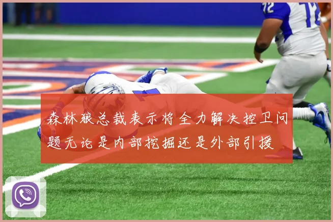森林狼总裁表示将全力解决控卫问题无论是内部挖掘还是外部引援